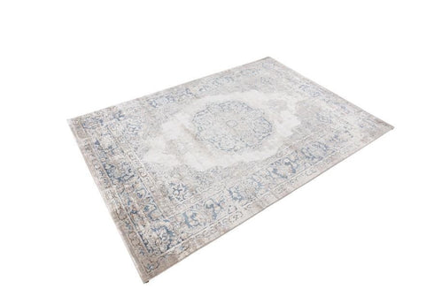 Pierre Cardin - Paris 504 Blue Rug Traditional Antique Design - ADORE RUGS and FLOORING
